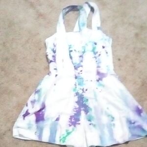 Colorful Tie-Dye Dress